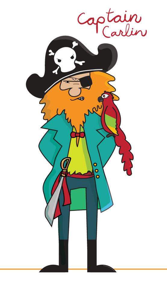 redhead pirate