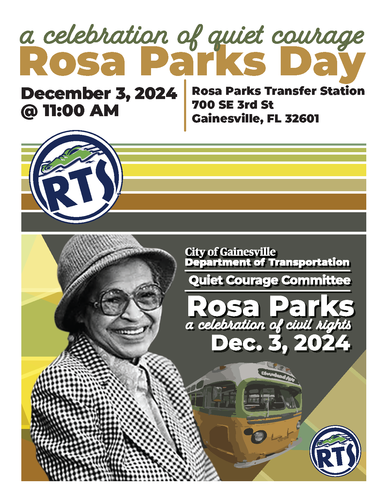 2024 Rosa Parks Day 8.5x11 Flyer